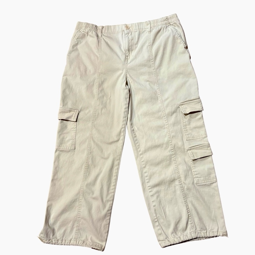 Celebrity Pink Parachute Pants XL | Y2K Utility Cargo Joggers | NWOT